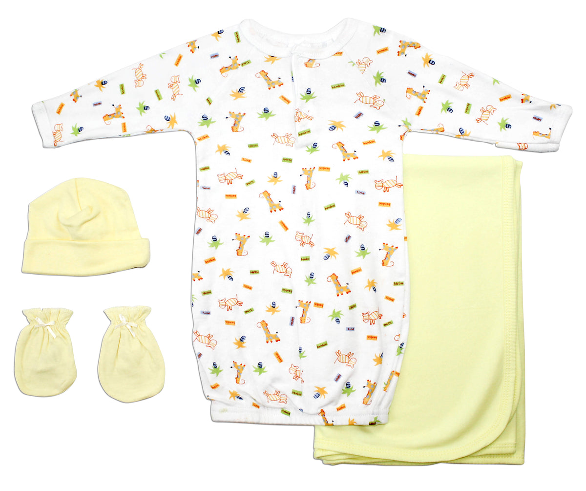Girls 4 Piece Layette Set LS_0126