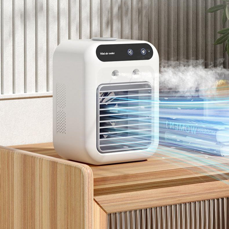 Portable Air Cooler Fan with Water Cooling – Evaporative Air Conditioner for Home, Office & Car