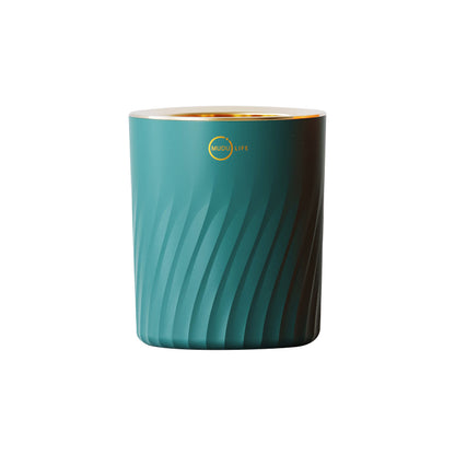 Desktop Trash Can Mini Press With Lid Small Paper Basket