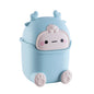 Desktop Trash Can Cute Mini Trash Storage Bin