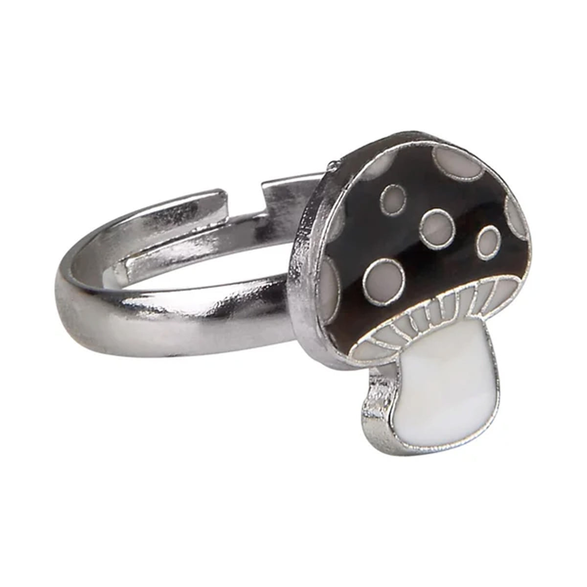 Adjustable Mushroom Mood Ring