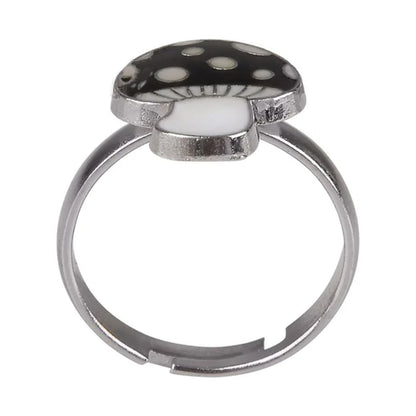 Adjustable Mushroom Mood Ring