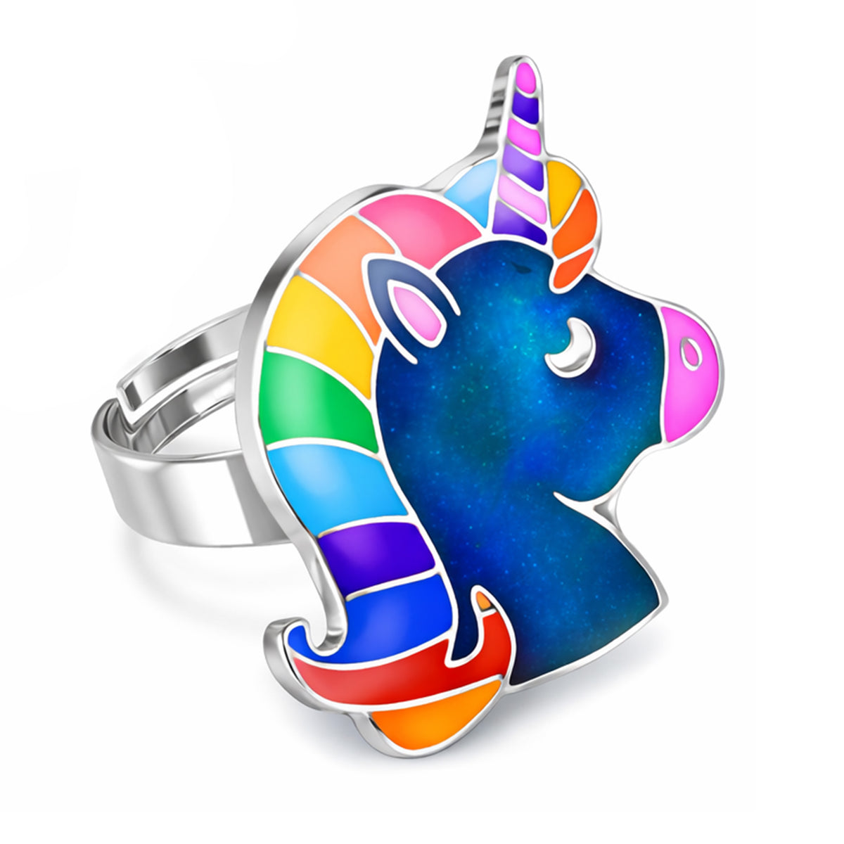 Adjustable Unicorn Mood Ring