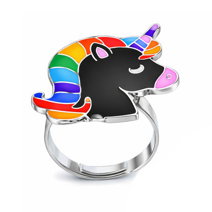 Adjustable Unicorn Mood Ring