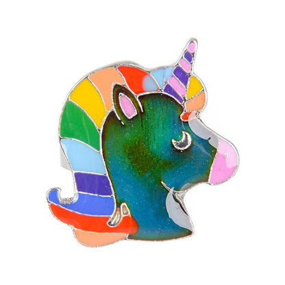 Adjustable Unicorn Mood Ring
