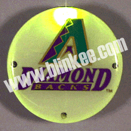 Arizona Diamondbacks Officially Licensed Flashing Lapel Pin