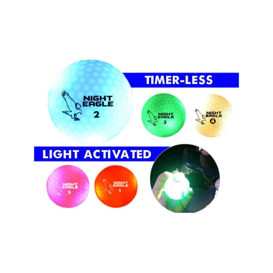 Night Eagle CV LED Golf Ball Assorted Colors 1 Ball