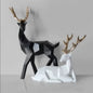 Home Fortune Deer Resin Decoration Home Decoration Living Room Decoration