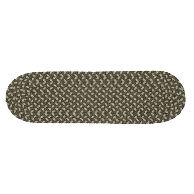 Moss Green Colonial Mills Boston Common Stair Treads Braided Stair Treads Made in the USA