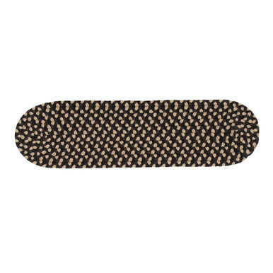 Blackberry Colonial Mills Brook Farm Stair Treads Braided Stair Treads Made in the USA
