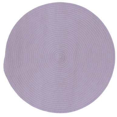 Amethyst Colonial Mills Boca Raton Round Rugs Braided Rugs Made in the USA