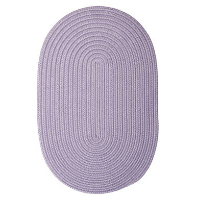 Amethyst Colonial Mills Boca Raton Oval Rugs Braided Rugs Made in the USA