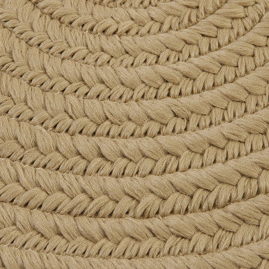Cuban Sand Colonial Mills Boca Raton Oval Rugs Braided Rugs Made in the USA