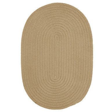 Cuban Sand Colonial Mills Boca Raton Oval Rugs Braided Rugs Made in the USA