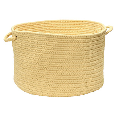 Pale Banana Colonial Mills Boca Raton Baskets Braided Baskets Made in the USA