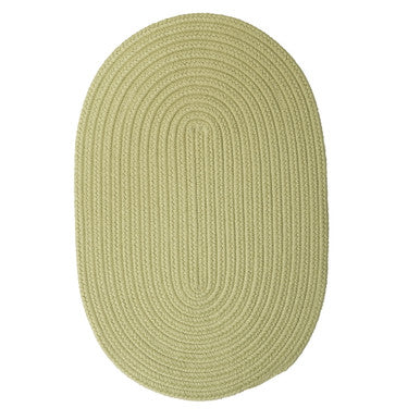Celery Colonial Mills Boca Raton Oval Rugs Braided Rugs Made in the USA