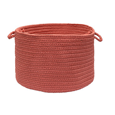 Terracotta Colonial Mills Boca Raton Baskets Braided Baskets Made in the USA