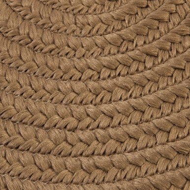 Cashew Colonial Mills Boca Raton Oval Rugs Braided Rugs Made in the USA