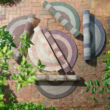 Brook Farm Oval Rugs Braided Rugs Made in the USA by Colonial Mills