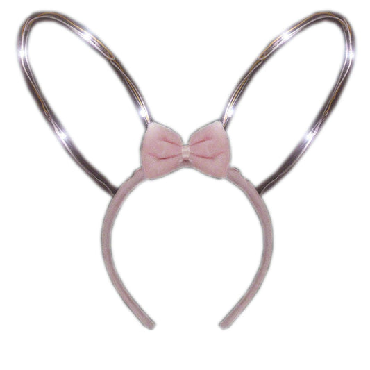 Light Up Starlight Easter Bunny Ears Bendable Headband
