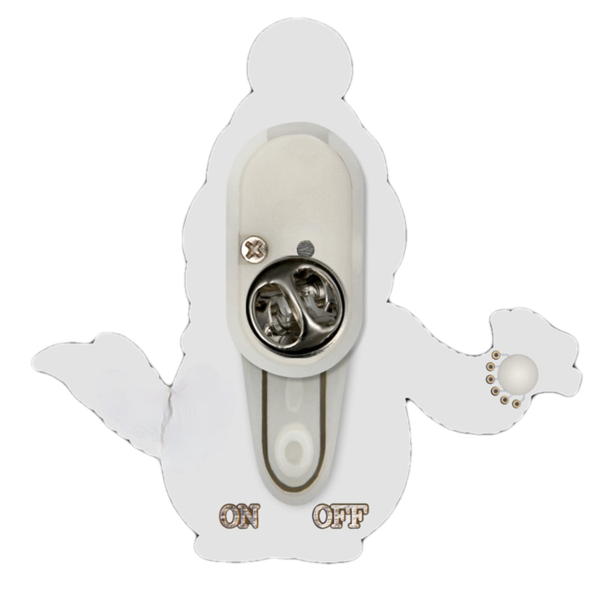 Penguin with Scarf Flashing Body Light Lapel Pins