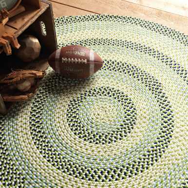 Carousel Round Rugs Braided Rugs Made in the USA by Colonial Mills