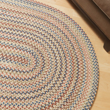 Cedar Cove Oval Rugs Braided Rugs Made in the USA by Colonial Mills