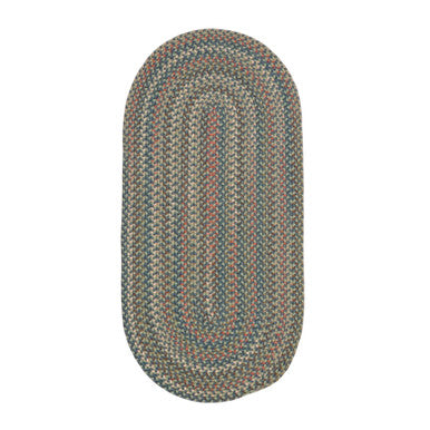 Bluegrass Colonial Mills Colgate Multi Runners. Traditional space-dyed braided runner rugs made in the USA