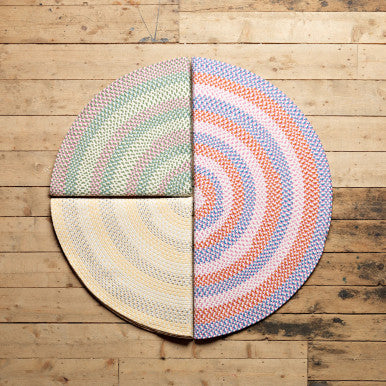 Carousel Oval Rugs Braided Rugs Made in the USA by Colonial Mills