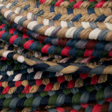 Chestnut Knoll Oval Rugs Braided Rugs Made in the USA by Colonial Mills