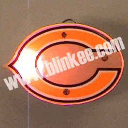 Chicago Bears Officially Licensed Flashing Lapel Pin