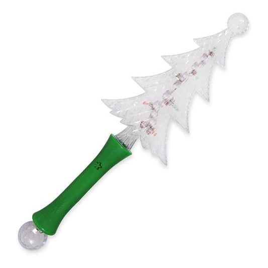Christmas Tree Light Up Wand with Prism Ball