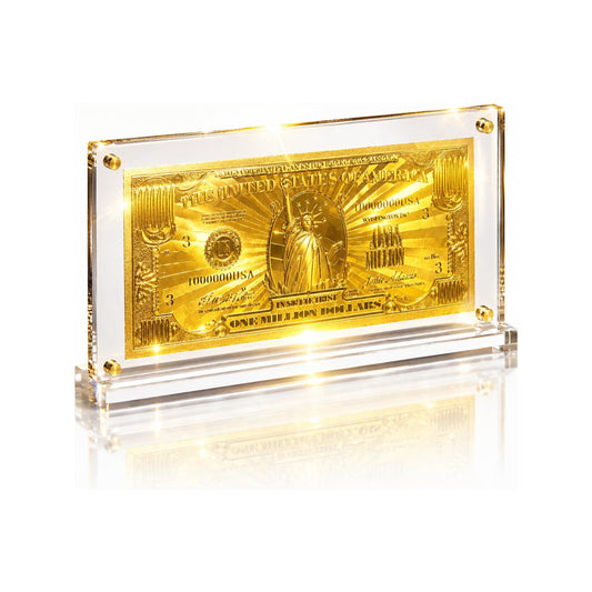 Million Dollar Bill with Acrylic Display Stand