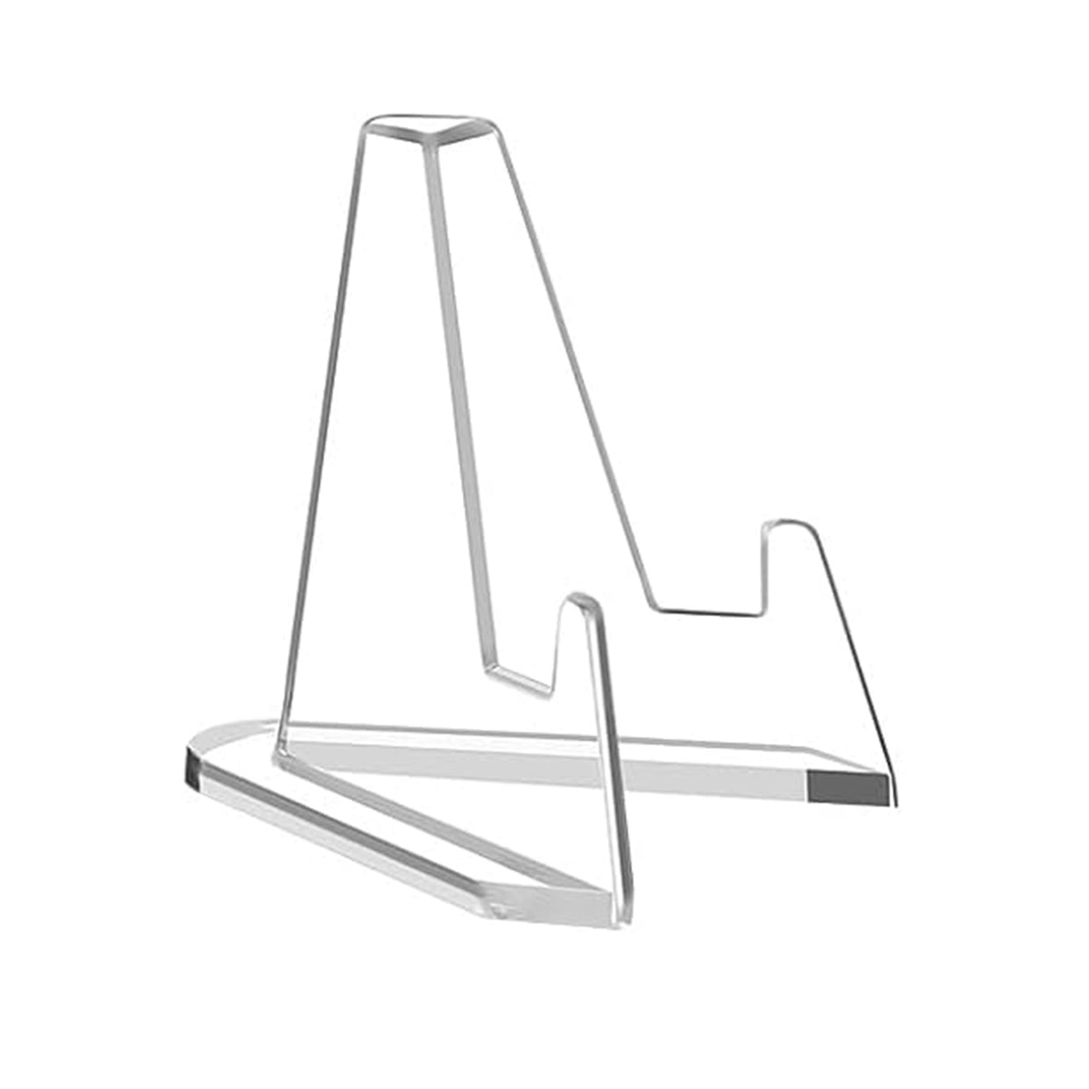 Clear Acrylic Triangular Easel Display Stand