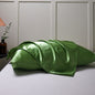 Simulation silk solid color polyester pillowcase envelope pillow pillow cases pillow pair multi-color