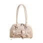 Fashion women's bag new style niche baguette bag handbag shoulder messenger bag bow hot girl armpit bag
