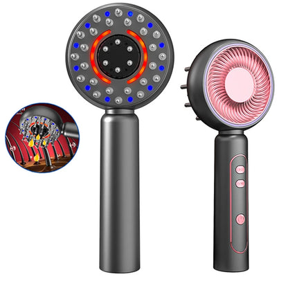 Head Massagers Scalp with 4 Mode Guiding Comb For Hair Massage Red Light Therapy Smooth Hair Care Deep Moisturizing of the Scalp