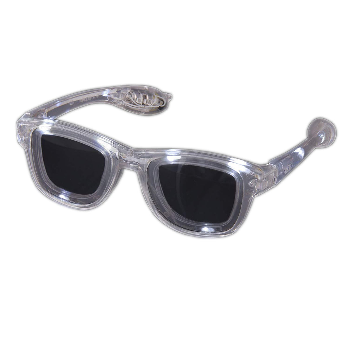 White LED Nerd Glasses