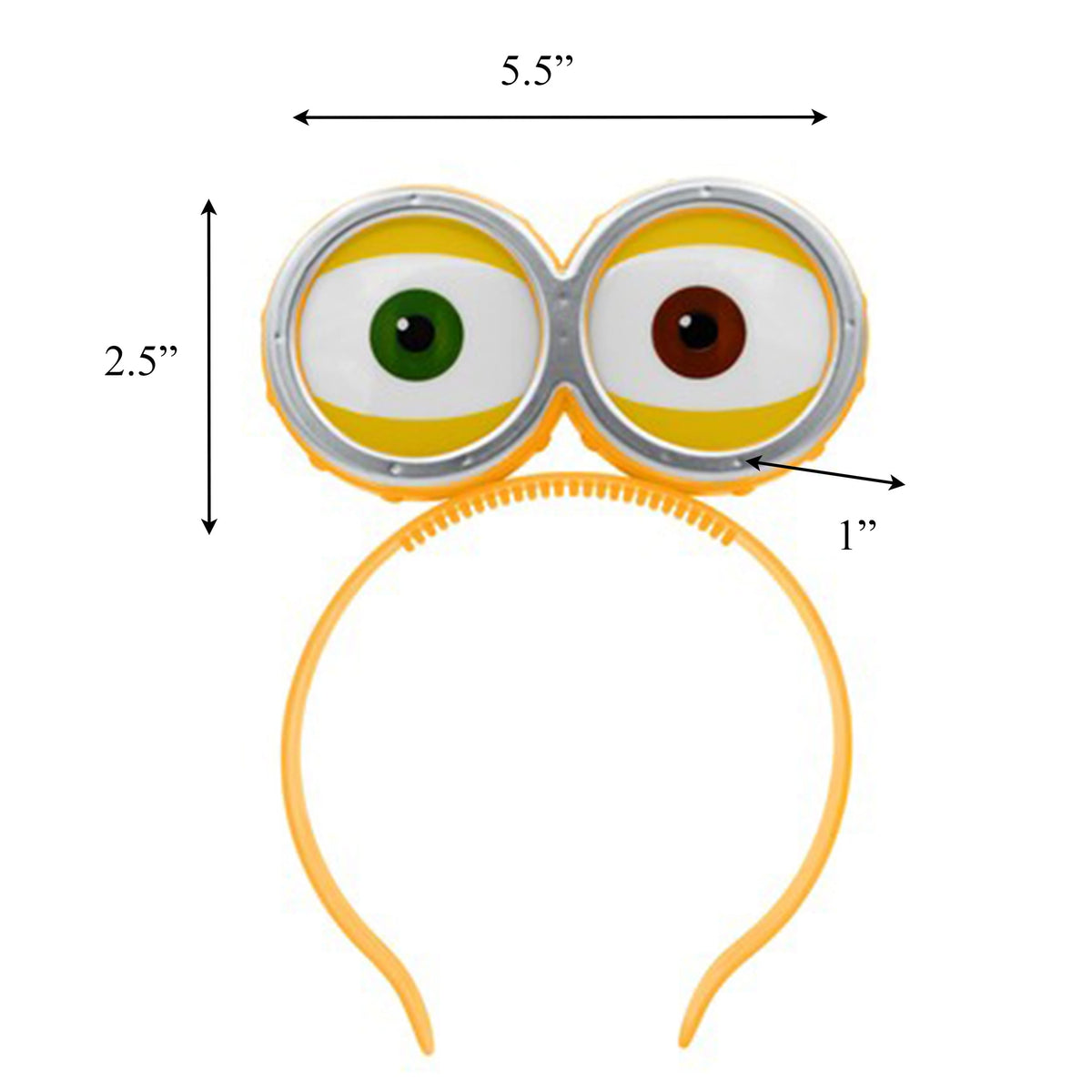 Flashing Little Alien Minion Eyeballs Headband