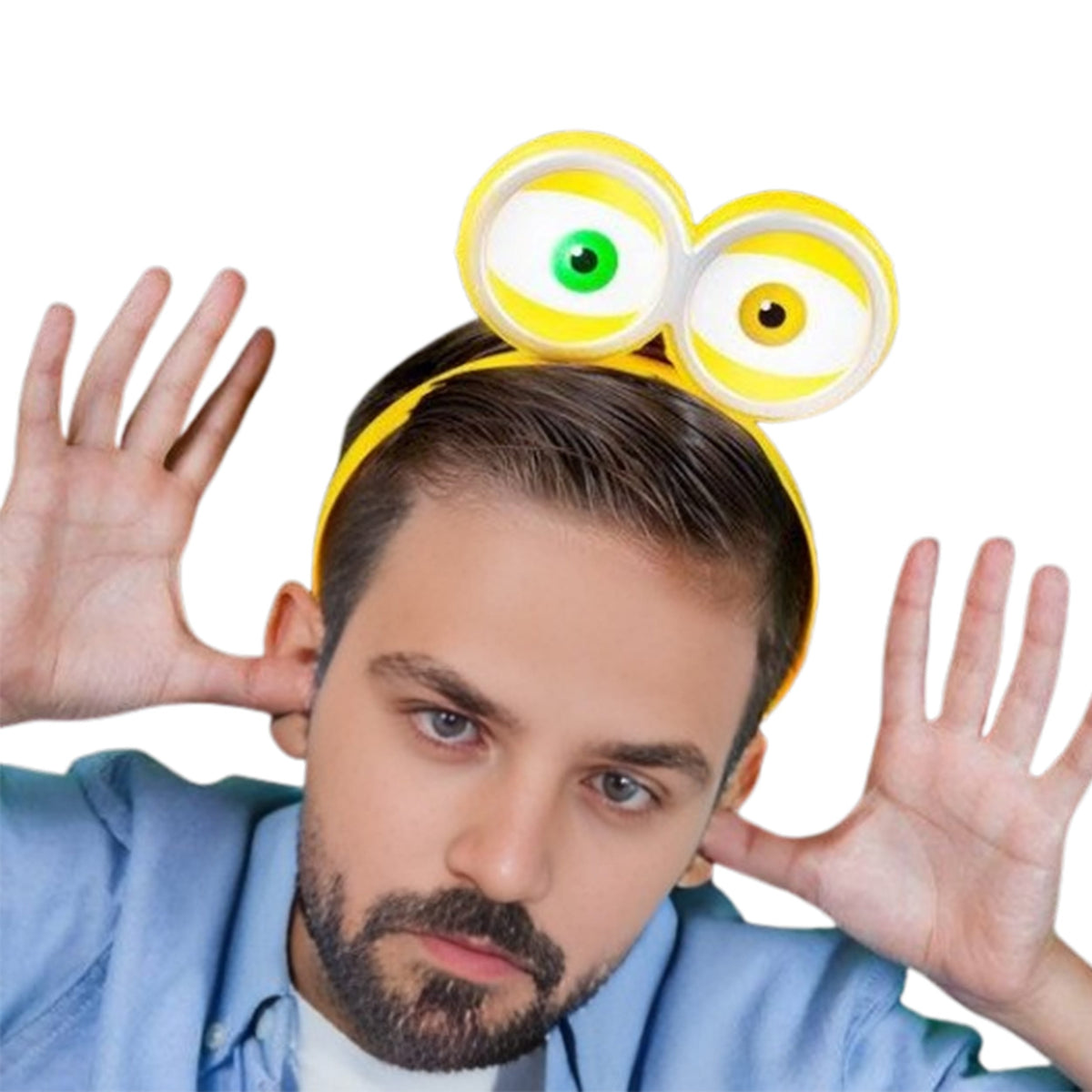 Flashing Little Alien Minion Eyeballs Headband