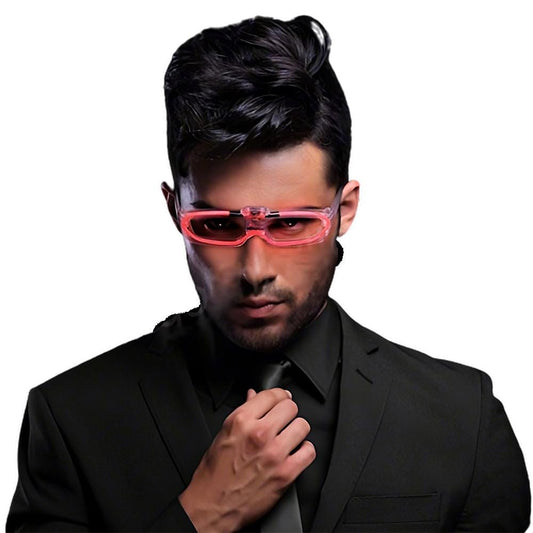 Sound Activated Glasses Red