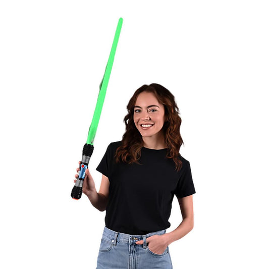 Galactic LED Expandable Green Light Saber Sword