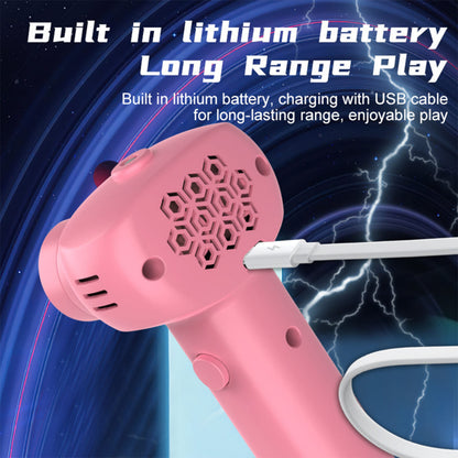 Glow in the Dark String Rope Launcher Rechargeable Flying Yarn