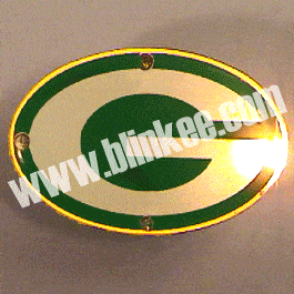 Green Bay Packers Officially Licensed Flashing Lapel Pin