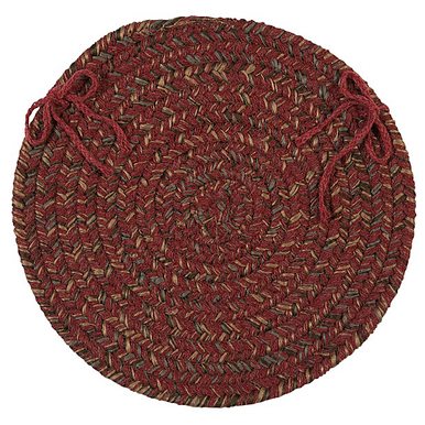 Berry Colonial Mills Hayward Chair Pads Braided Chair Pads Made in the USA