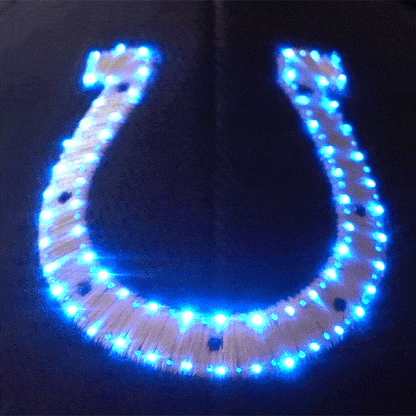 Indianapolis Colts Flashing Fiber Optic Cap