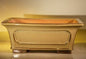 Olive Green Ceramic Bonsai Pot - Rectangle  Professional Series   12.0" x 9.5" x 4.75"