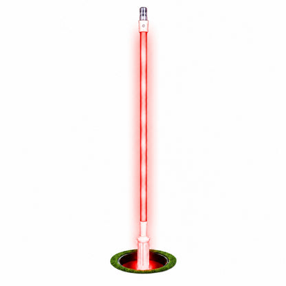 LED 78 Inch Red Flag Stick