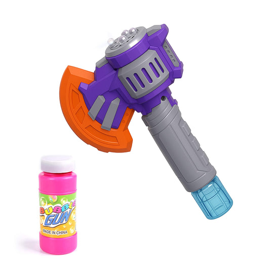 LED Bubble Blaster Axe Wand with Assorted Colors