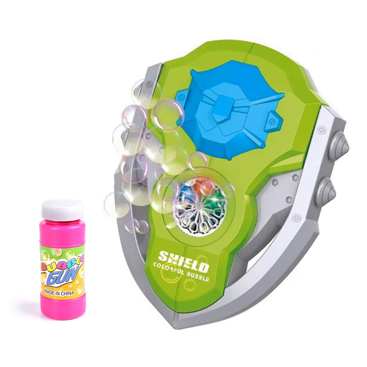 LED Bubble Blaster Shield with Assorted Colors